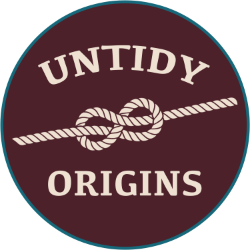 Untidy Origins logo